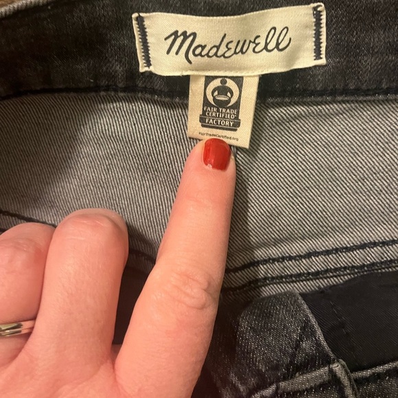 Madewell Slim Demi Boot 27 Washed Black - Picture 4 of 4